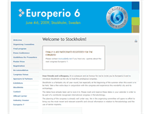 Tablet Screenshot of europerio6.websy.se